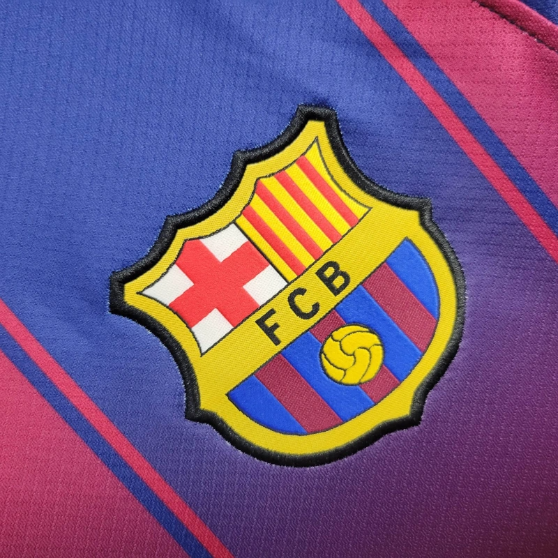 Camisa I Barcelona | 25/26 Torcedor Nike - Azul e Vermelha