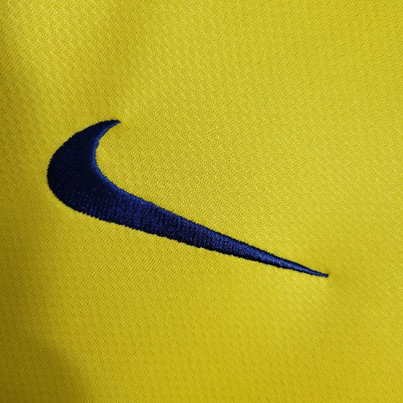 Camisa II Barcelona Retrô | 08/09 Nike - Amarela