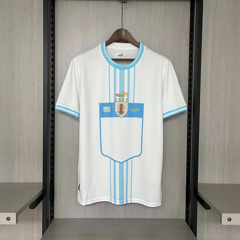 Camisa II Uruguai | 22/23 Torcedor Puma - Branca e Azul