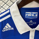 Camisa I Schalke 04 Retrô | 10/11 Adidas - Azul e Branca