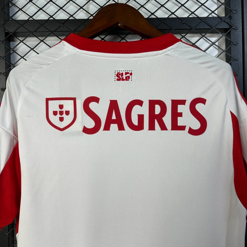 Camisa III Benfica | 25/26 Torcedor Adidas - Branca e Vermelha