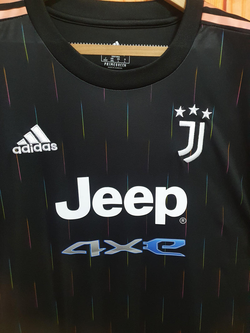 Camisa II Juventus | 21/22 Torcedor Adidas - Preta