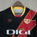 Camisa II Rayo Vallecano | 23/24 Torcedor Umbro - Preta e Vermelha