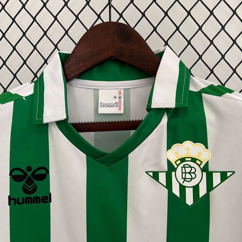 Camisa I Betis Retrô | 88/89 Hummel - Verde e Branca