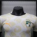 Camisa II Costa do Marfim | 2024 Modelo Jogador Puma - Branca e Verde