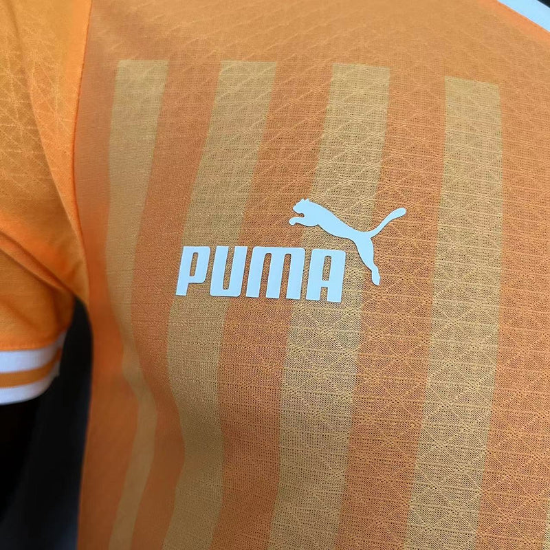 Camisa I Costa do Marfim | 23/24 Modelo Jogador Puma - Laranja