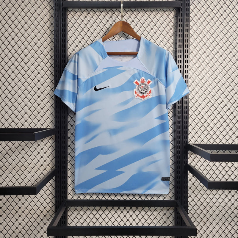 Camisa Goleiro Corinthians | 23/24 Torcedor Nike - Azul