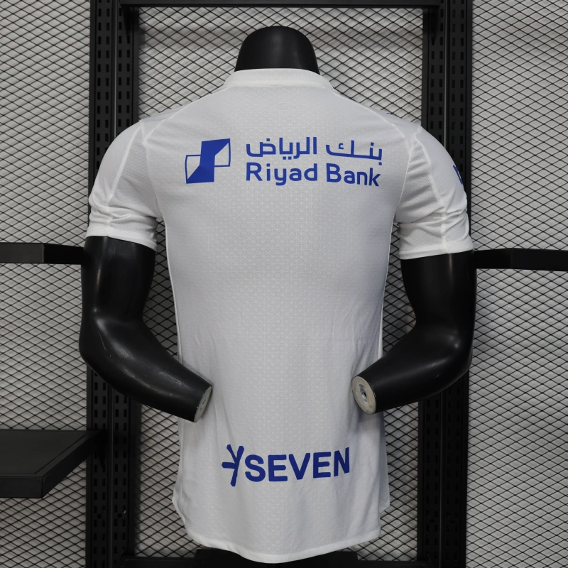 Camisa II Al-Hilal | 25/26 Modelo Jogador  - Branca e Azul