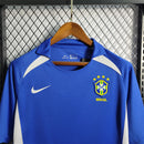 Camisa II Brasil Retrô | 2002 Nike - Azul