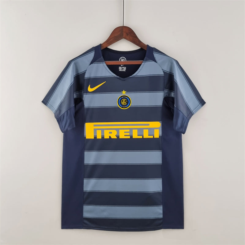 Camisa III Inter de Milão Retrô | 04/05 Nike - Azul