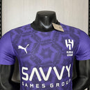 Camisa III Al-Hilal | 24/25 Modelo Jogador  - Roxa