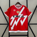 Camisa II Rayo Vallecano | 24/25 Torcedor Umbro - Vermelha e Branca