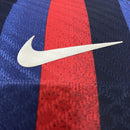 Camisa Edição Especial Barcelona | 24/25 Modelo Jogador Nike - Azul e Vermelha