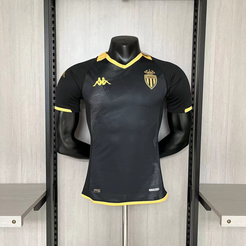 Camisa II Monaco | 23/24 Modelo Jogador Kappa - Preta