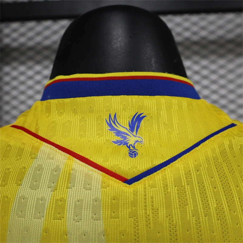 Camisa II Crystal Palace| 24/25 Modelo Jogador Macron - Amarela e Azul