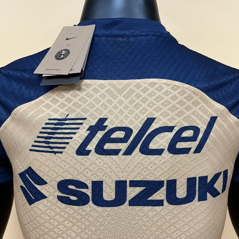 Camisa II Pumas | 22/23 Modelo Jogador Nike - Bege e Azul