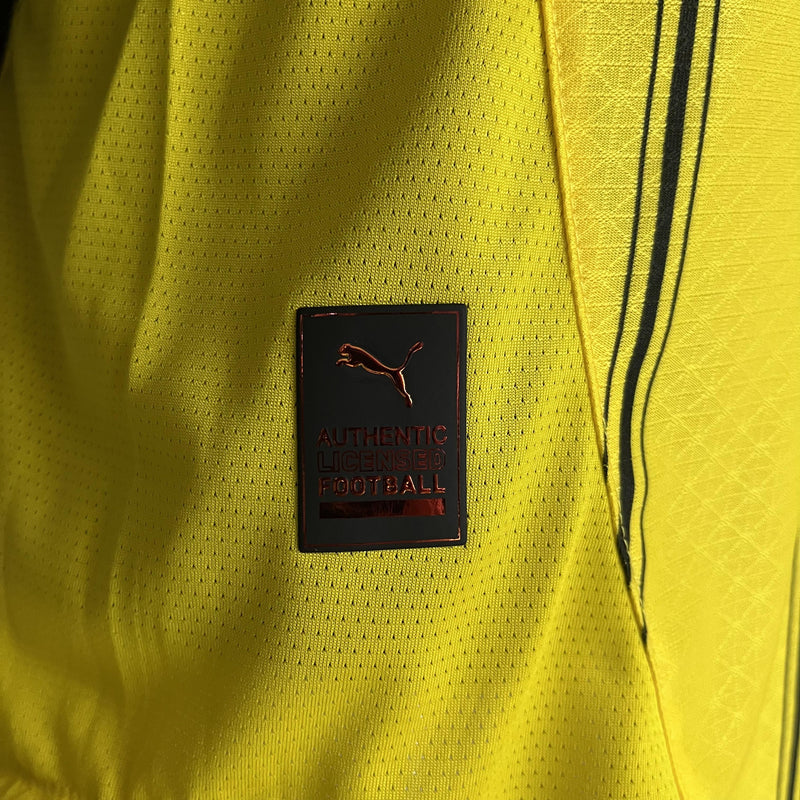 Camisa I Borussia Dortmund | 24/25 Modelo Jogador Puma - Amarela e Preta