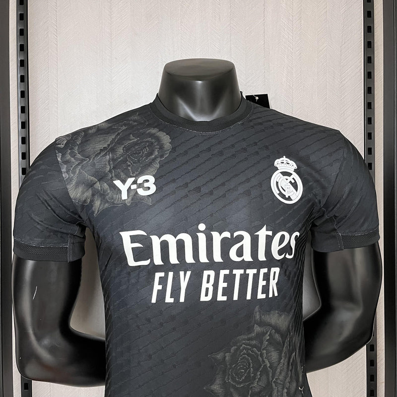 Camisa Real Madrid | 24/25 Modelo Jogador Y-3 - Preta