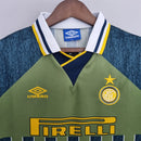 Camisa III Inter de Milão Retrô | 95/96 Umbro - Azul e Verde