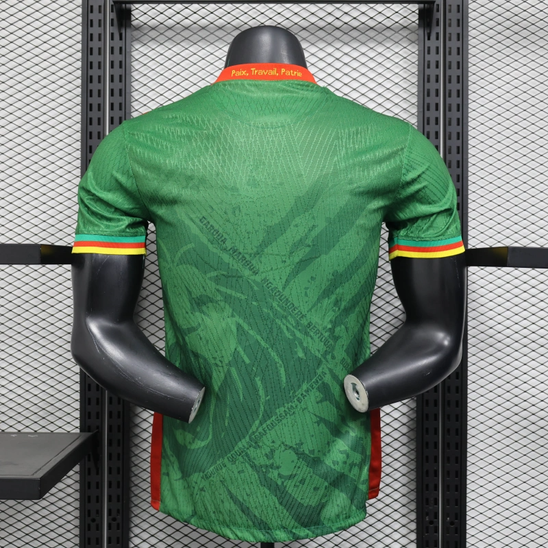 Camisa I Camarões | 25/26 Modelo Jogador 14Fourteen - Verde