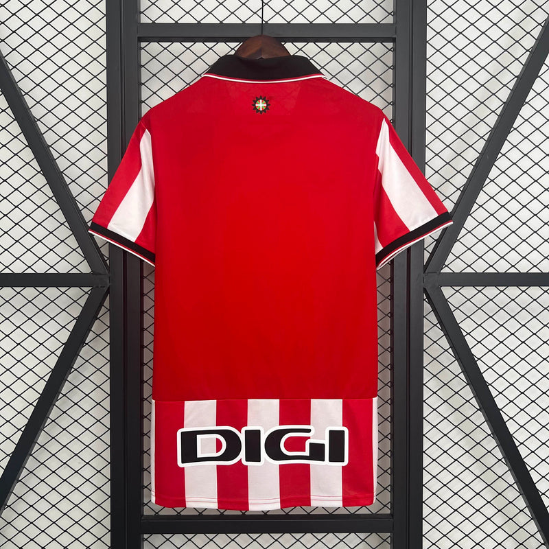 Camisa I Athletic Bilbao | 25/26 Torcedor Castore - Vermelha e Branca