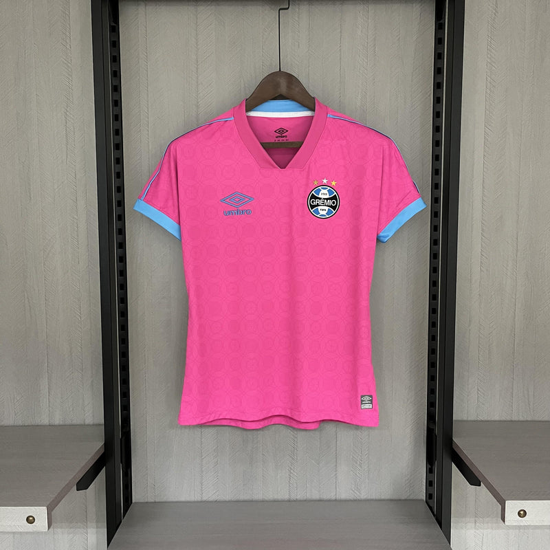 Camisa Grêmio | 23/24 Torcedor Umbro - Outubro Rosa - Feminina