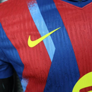 Camisa IV Barcelona | 25/26 Modelo Jogador Nike - Vermelha e Azul