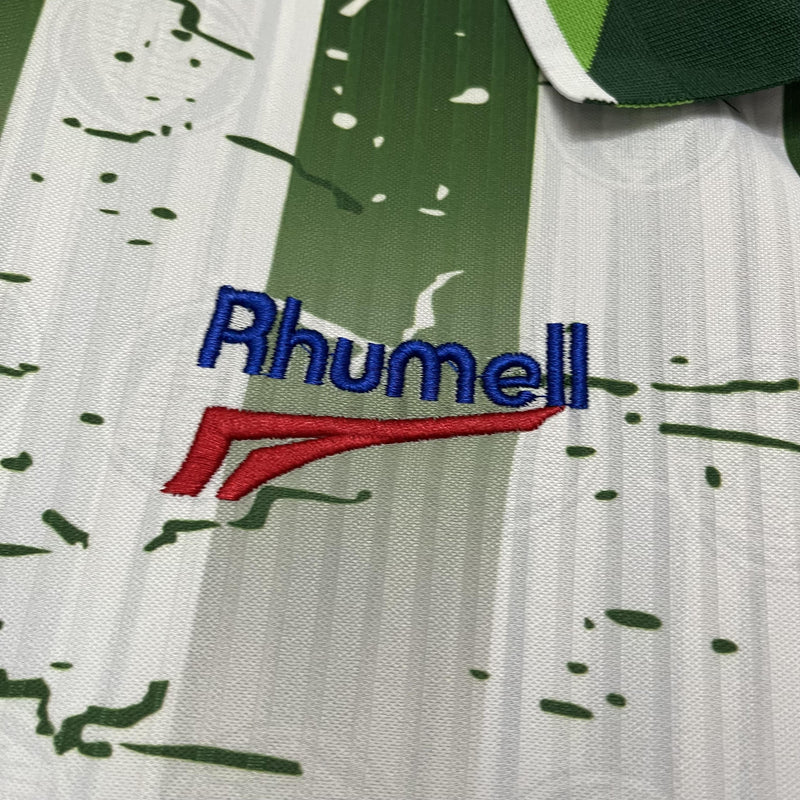Camisa II Palmeiras Retrô | 1996 Rhumell - Branca e Verde