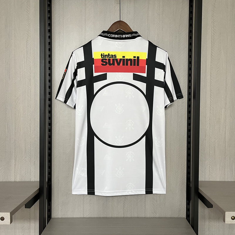 Camisa IV Corinthians Retrô | 1996 Penalty - Branca e Preta