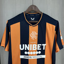 Camisa III Rangers | 23/24 Torcedor Castore - Preta e Laranja