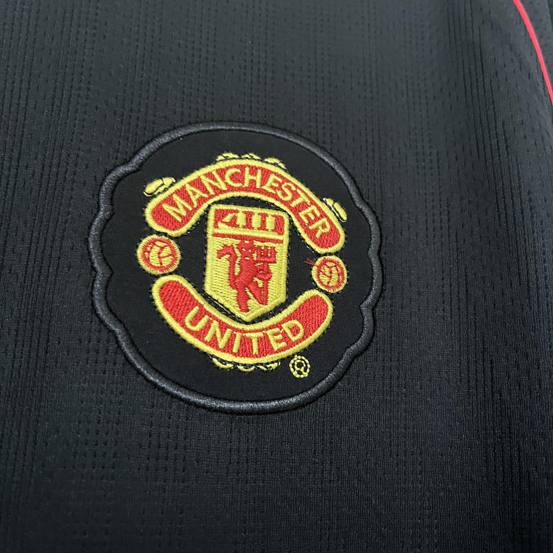 Camisa III Manchester United Retrô | 07/08 Nike - Preta - Manga Longa