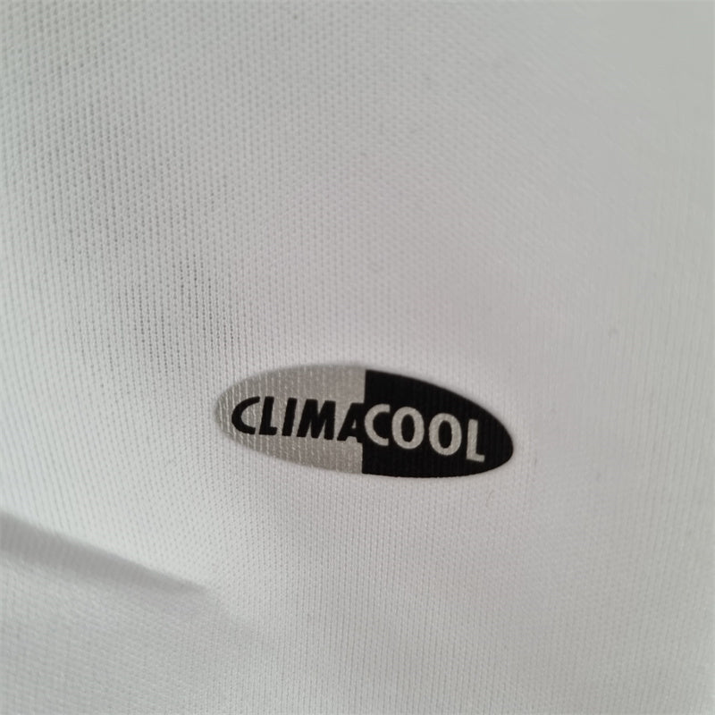 Camisa I LA Galaxy Retrô | 07/08 Adidas - Branca Amarela