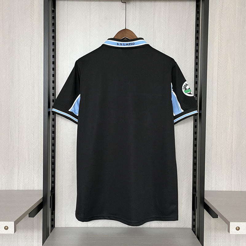 Camisa II Lazio Retrô | 98/99 Puma - Preta e Azul