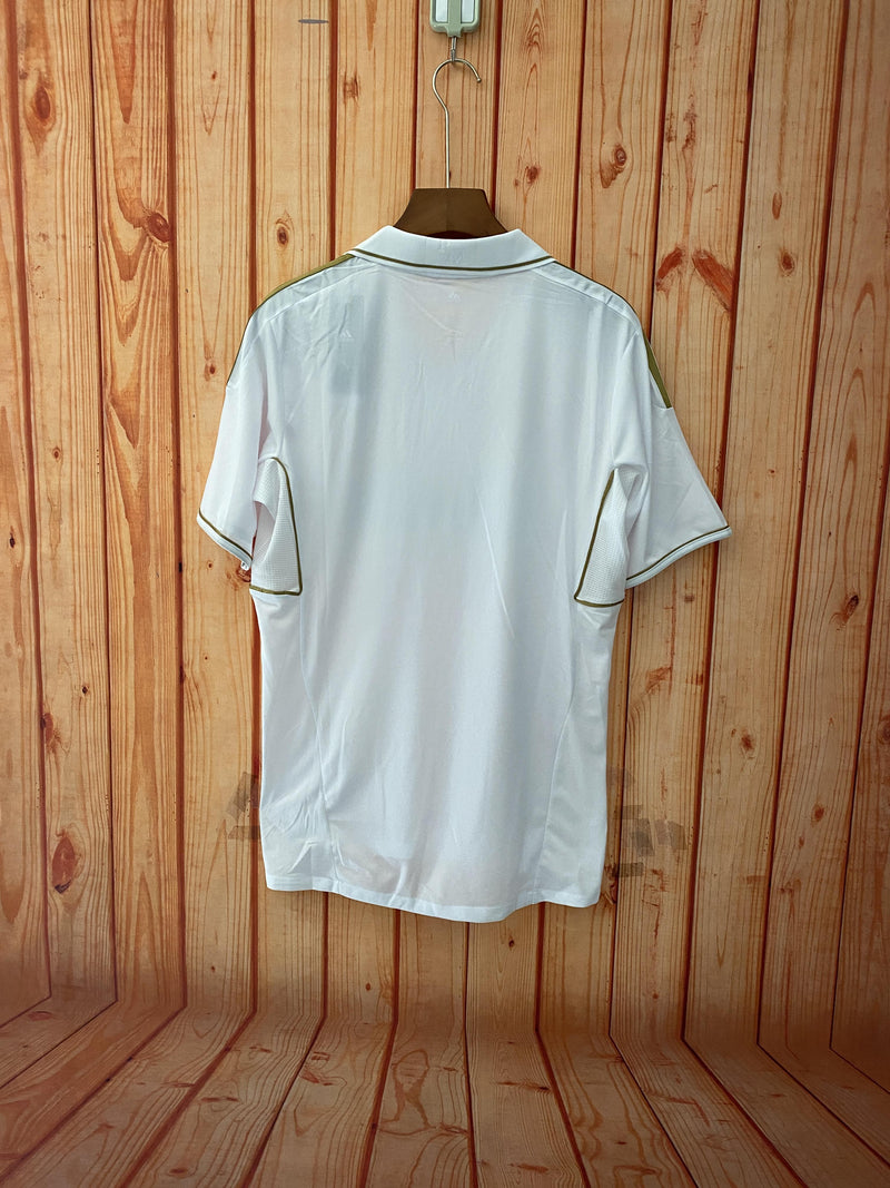 Camisa I Real Madrid Retrô | 11/12 Torcedor Adidas - Branca