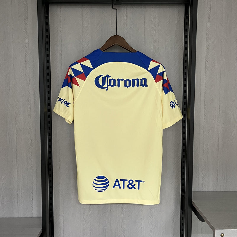 Camisa I América do México | 23/24 Torcedor Nike - Amarela e Azul