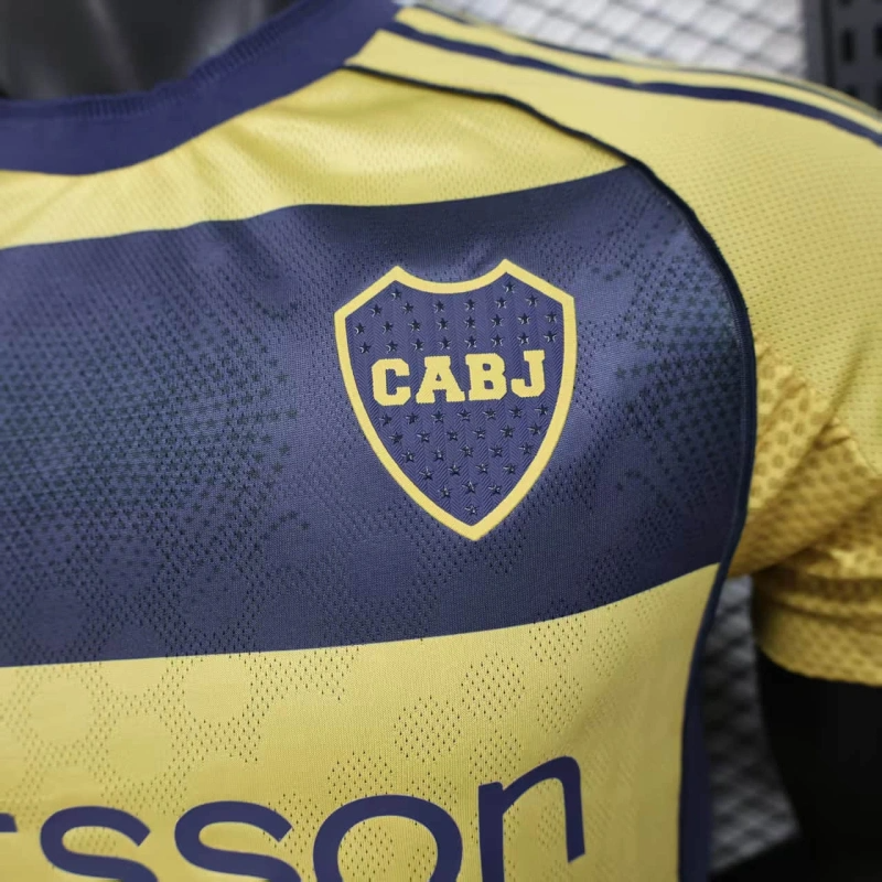 Camisa II Boca Juniors | 25/26 Modelo Jogador Adidas - Amarela e Azul
