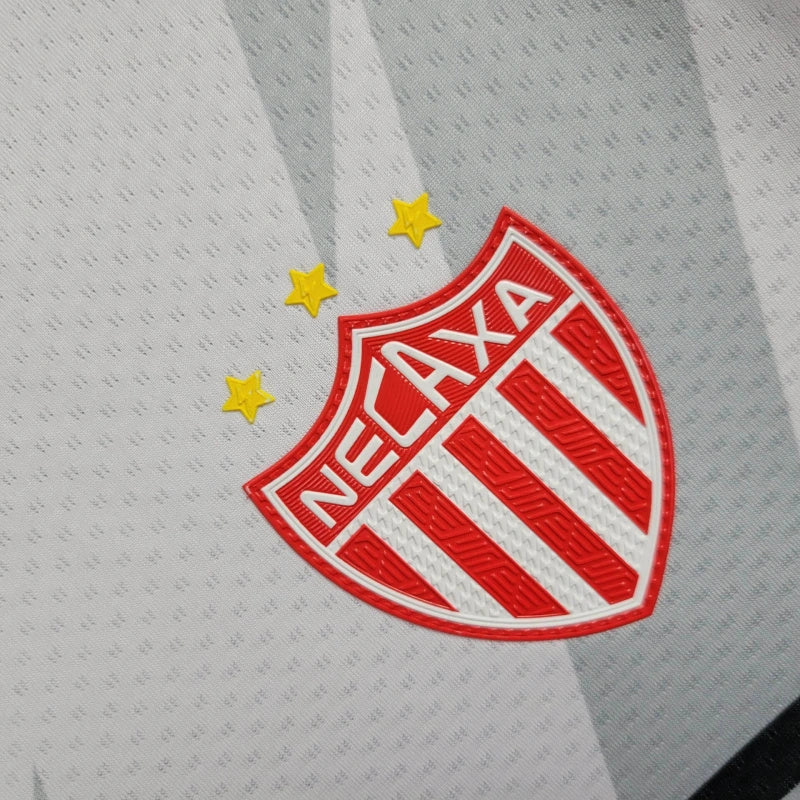 Camisa II Necaxa | 24/25  Torcedor Pirma - Branca e Cinza