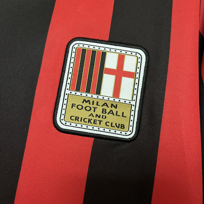 Camisa Edição Especial 125 anos Milan | 25/26 Torcedor Puma - Vermelha e Preta