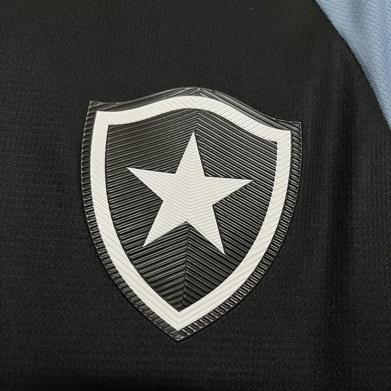 Camisa de Treino Botafogo | 24/25 Torcedor Reebok - Preta Azul e Amarela