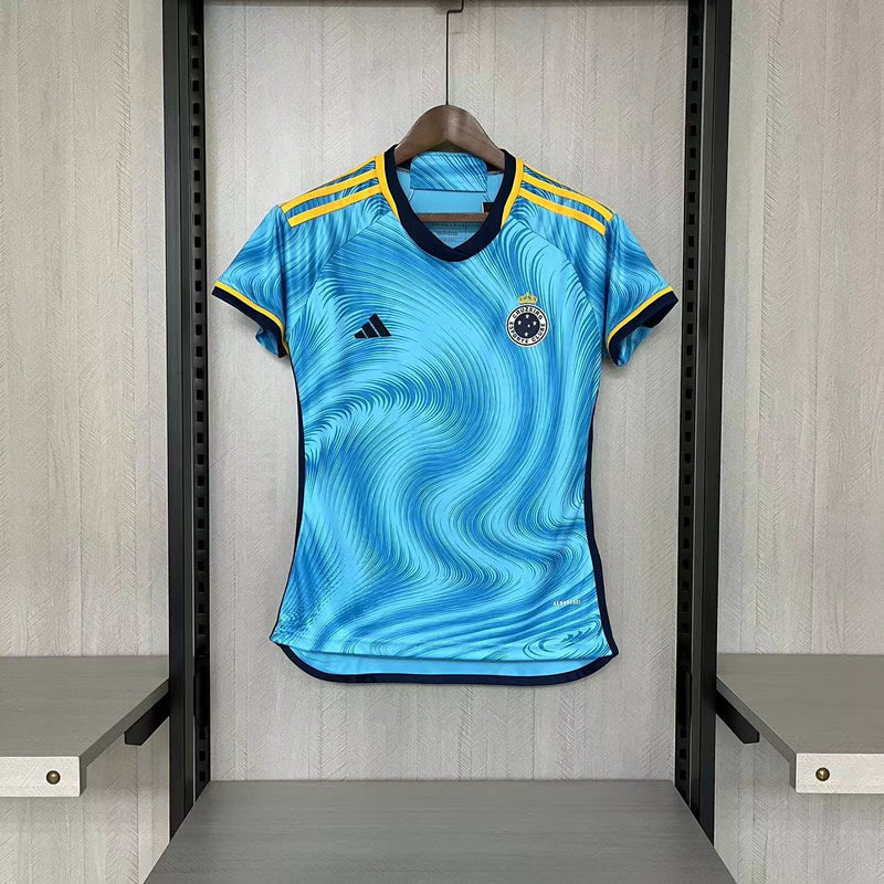 Camisa III Cruzeiro | 23/24 Torcedor Adidas - Azul - Feminina
