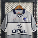 Camisa II PSG Retrô | 2000 Nike - Cinza