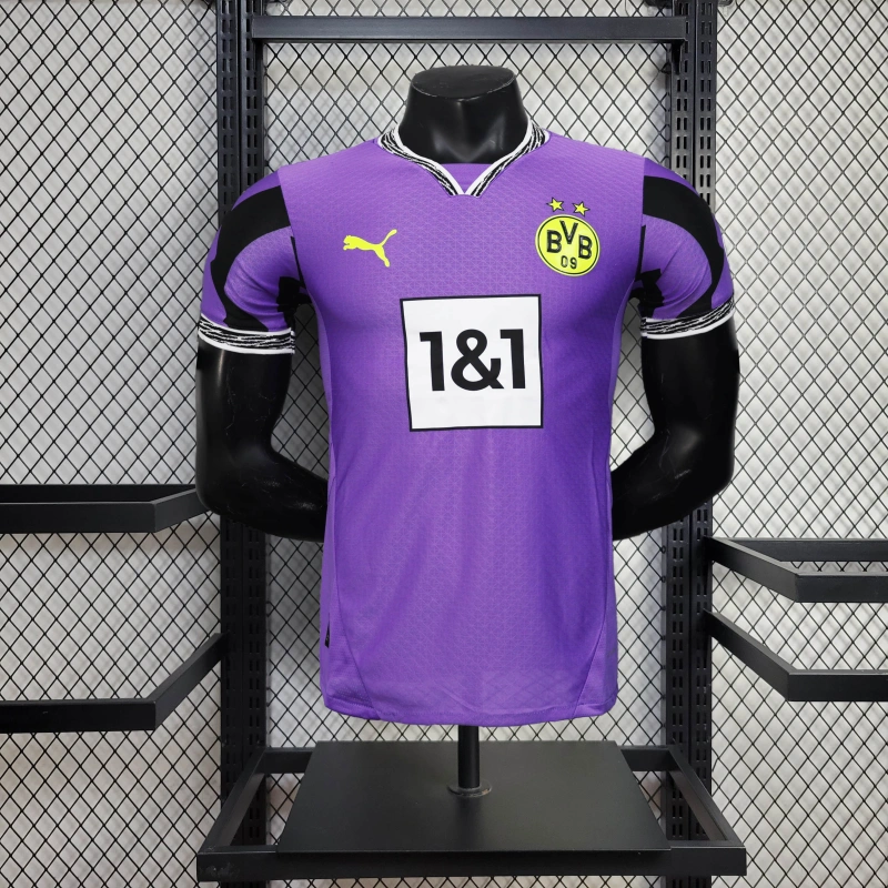 Camisa Edição Especial Borussia Dortmund | 24/25 Modelo Jogador Puma - Roxa