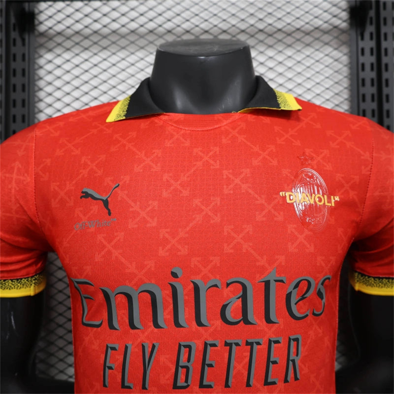 Camisa IV Goleiro Milan | 24/25 Jogador Puma - Vermelha e Verde