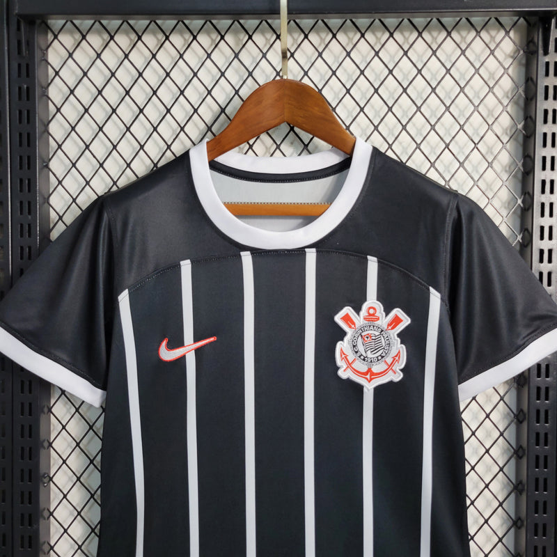 Camisa II Corinthians | 23/24 Torcedor Nike - Preta e Branca - Feminina