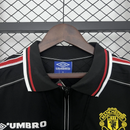 Camisa III Manchester United Retrô | 98/99 Umbro - Preta