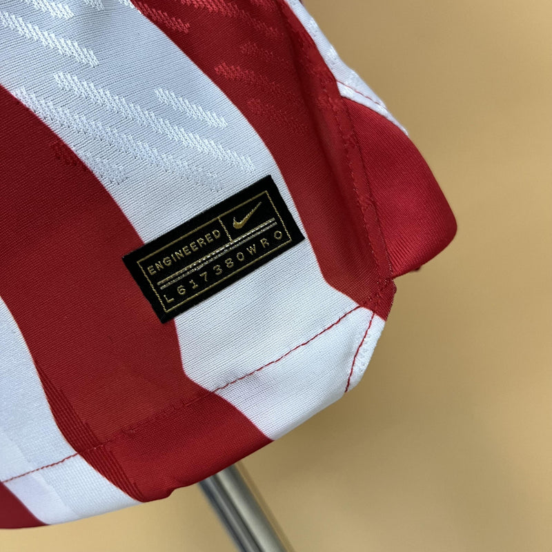 Camisa I Atlético de Madrid | 22/23 Modelo Jogador Nike - Vermelha e Branca