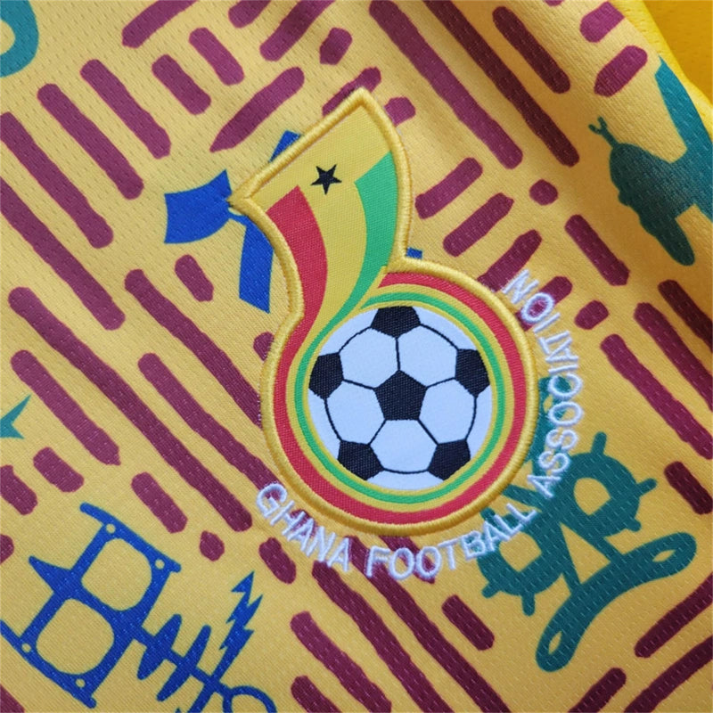 Camisa Pré Jogo Gana | 24/25 Torcedor Puma - Amarela