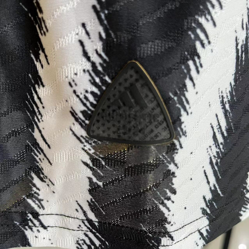 Camisa I Juventus | 23/24 Modelo Jogador Adidas - Preta Branca e Amarela