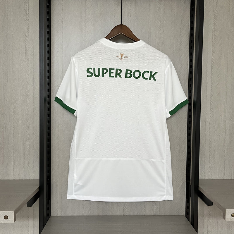 Camisa Edição Comemorativa Sporting | 24/25 Torcedor Nike - Branca e Verde