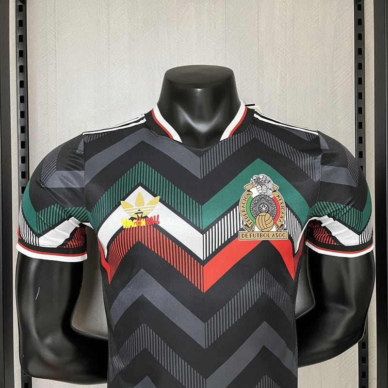 Camisa Dragon Ball México | 2024 Modelo Jogador Adidas - Preta